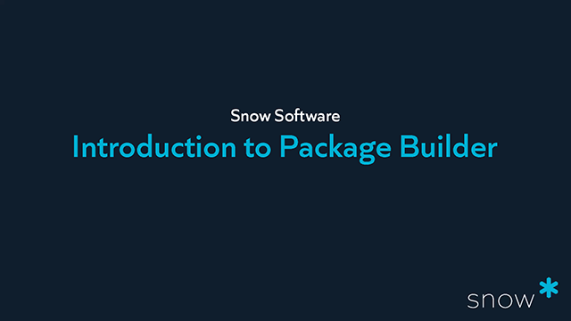 Introduction to Package Builder