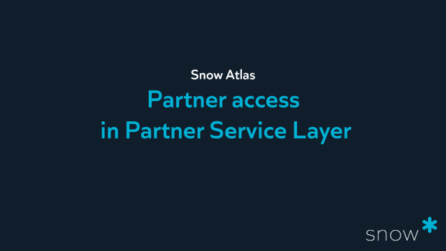 Partner access in Partner Service Layer