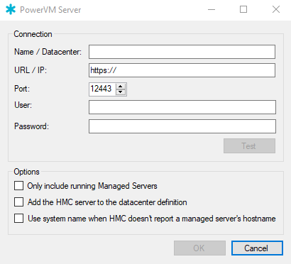 Configure the IBM PowerVM connector | Snow product documentation